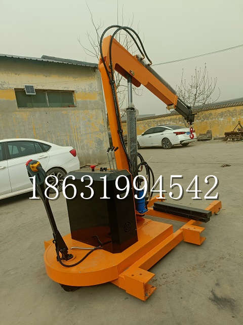 通化市自卸车厢随车吊 自制轮式四不像起重机 四驱平板吊 5吨 贵盛